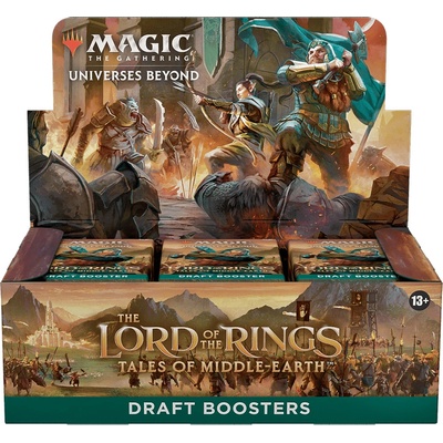 Wizards of the Coast Magic The Gathering The Lord of the Rings Tales of Middle-Earth Draft Booster Box
