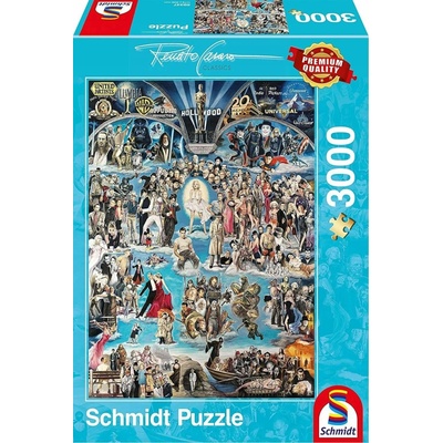 Schmidt Spiele Renato Casaro Hollywood 3000 dílků
