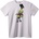 NOONEBRAND Тениска Забавен зомби - 2XL, White