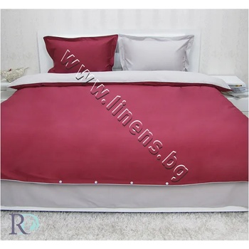 Image 1 of Roxyma Dream Спален комплект Roxyma Двуцветен Бордо - Сиво, p/n 10229 - Спален комплект от Памучен сатен (10229)