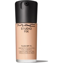 MAC Cosmetics Studio Fix Fluid SPF15 24HR Matte Foundation + Oil Control zmatňujúci make-up SPF15 N4.5 30 ml