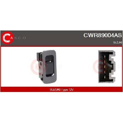 Spínač, zvedací zařízení oken CASCO CWR89004AS