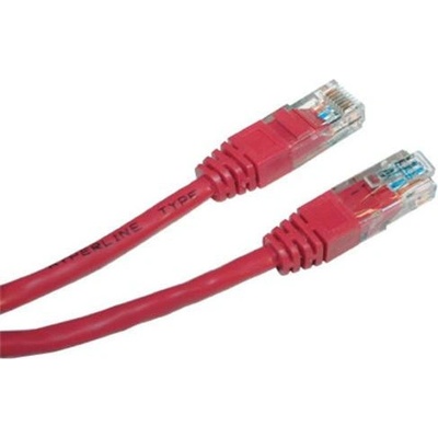 PremiumCord sp6utp030R Patch UTP, RJ45-RJ45 CAT6, 3m, červený