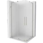 Mexen Velar L Duo плъзгаща се душ кабина 100 x 90 см, матирано, четкан никел - 871-100-090-02-33-97 (871-100-090-02-33-97)
