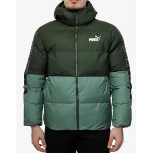 PUMA Power Hooded Jacket Green - magazinko