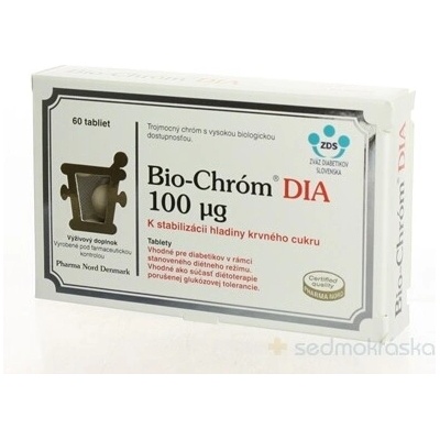 Pharma Nord ApS Bio-CHRÓM DIA 100 µg 60 tabliet