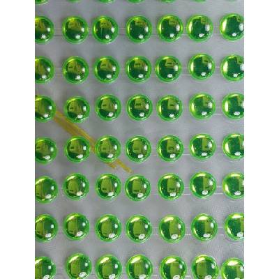 Nalepovacie perličky 10 mm zelené DY808
