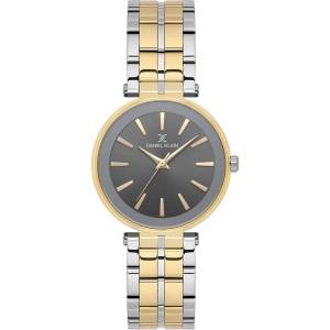Daniel Klein DK. 1.13768-5 Premium Дамски часовник Сребро/Злато- сив циферблат, верижка от неръждаема стомана Часовници