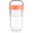 Lékué svačinový box Jar To Go 600 ml lososový