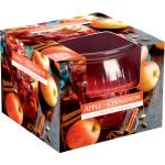 BISPOL Ароматна свещ Bispol Aura - Apple-Cinnamon, 80 g (sn69-87)