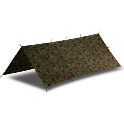 Helikon-Tex Supertarp Small 250 x 200 cm PL Woodland – Zboží Mobilmania