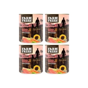 Farm Fresh Turkey with Carrot 4 x 800 g