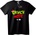NOONEBRAND Тениска Grinch Режим включен - 6XL, Black