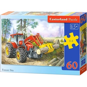 Castorland Пъзел Castorland от 60 части - Работа в гората (B-06601-1) - ozone