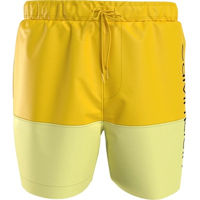 Calvin Klein Бански гащета Calvin klein Medium Drawstring Swimming Shorts - Yellow