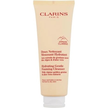 Clarins Hydrating Gentle Foaming Cleanser почистващ пенлив крем за нормална към суха кожа 125 ml за жени