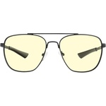 GUNNAR Компютърни очила GUNNAR Mustang Onyx, Amber (GUN-MUS-00101) - itmode