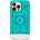 Spigen Classic C1 MagSafe Case - хибриден удароустойчив кейс с висока степен на защита с MagSafe за iPhone 15 Pro Max (син)