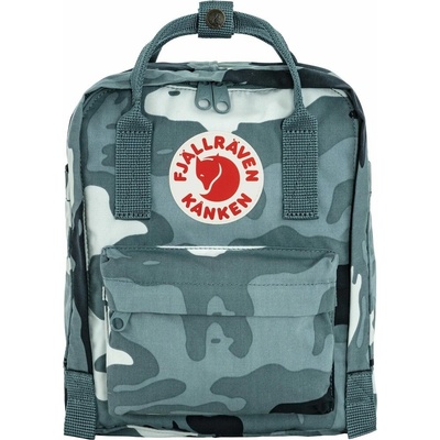 Fjällräven Kånken Graphics Mini Nimbus Blue-Hidden Animals 7 l