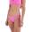 Hurley Solid Cheeky Reversible Side Tie bikini bottom - Pink (Pptn)