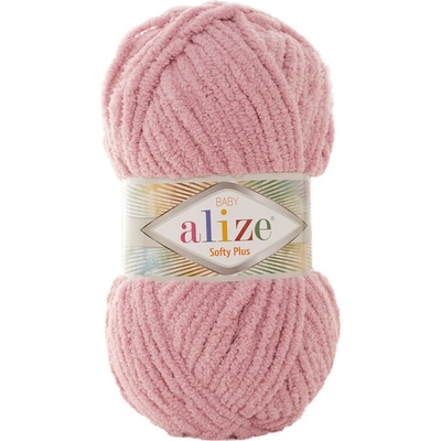 Alize příze Softy Plus 295 tmavší starorůžová