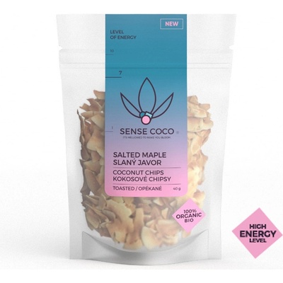 Sense COCO Kokosové chipsy slaný javor Bio 40 g