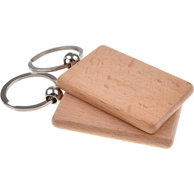 Ключодържател Двустранен - Дърво/Метал (gm-74752)