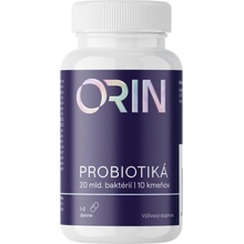 Orin probiotiká 10 probiotických kmeňov, 20 miliárd živých baktérií, 60 kapsúl