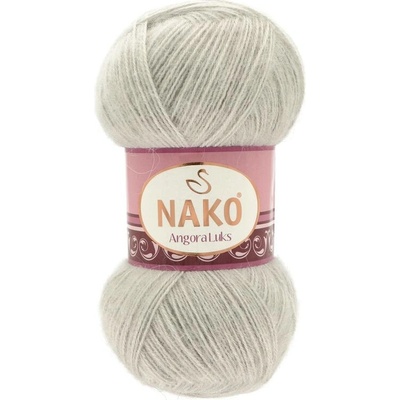 Nako Angora Luks 969 svetlo sivá