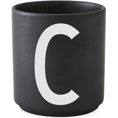 Design Letters Porcelánový hrnček dózička Letters Black C 300 ml