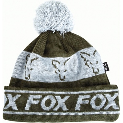 Fox Čepice zimní Green/Silver Lined Bobble – Zboží Mobilmania