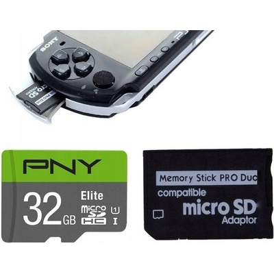 PNY MicroSDHC 32 GB SDU32GU185GW-GE