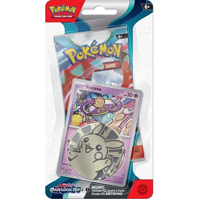 Pokémon Pokеmon TCG: Scarlet & Violet 4 Paradox Rift Checklane Blister - Sinistea