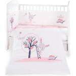 KikkaBoo Бебешки спален комплект 2 части EU style 70/140 Pink Bunny (41101020082) - presi