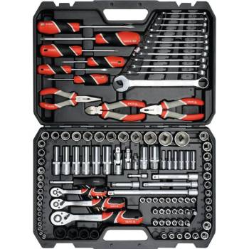 Image 1 of TOYA Гедоре комплект yato 1/4", 3/8", 1/2", 129 части (euro yt 38881)