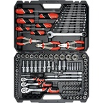 TOYA Гедоре комплект yato 1/4", 3/8", 1/2", 129 части (euro yt 38881)