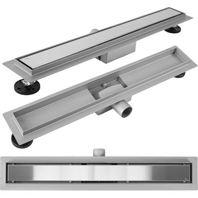 Rea Линеен отводнител Rea Neox BRUSH NICKEL 60 (REA-G2501)