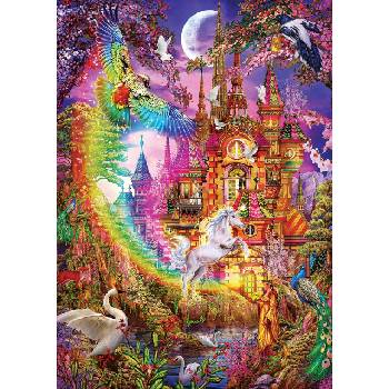 Image 1 of Art Puzzle - Puzzle Marchetti: Rainbow Castle - 500 piese