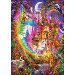 Art Puzzle - Puzzle Marchetti: Rainbow Castle - 500 piese