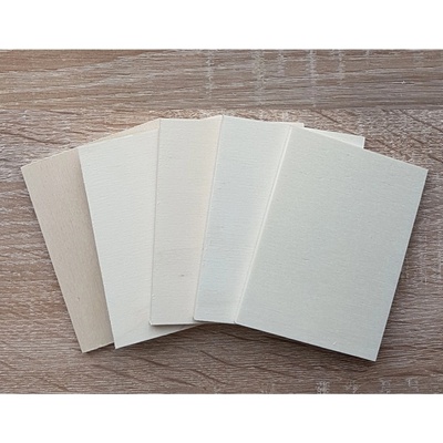 LYMFY | Tabulky 7x9,5cm (set 5ks) | přírodní dřevo