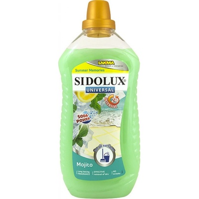 Sidolux Universal Soda Zelené hrozno umývací prostriedok na všetky umývateľné povrchy a podlahy 1 l