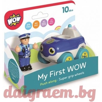 Image 1 of WOW Toys Полицейската кола на Боби wow 10407z (wowt10407z)