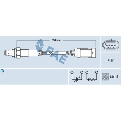 FAE Lambda sonda 77152