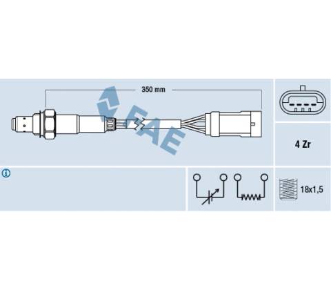 FAE Lambda sonda 77152