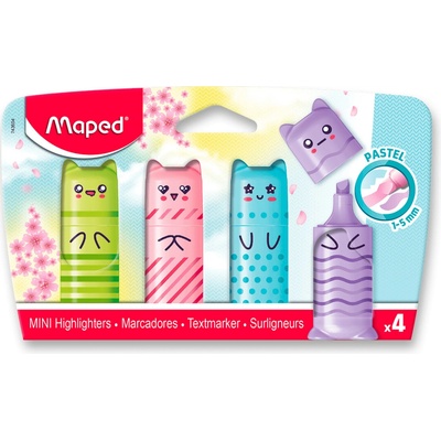 Maped Pastel sada 4 ks 43604