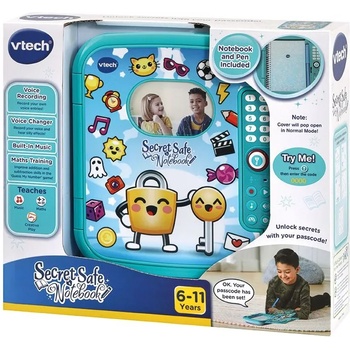 Image 1 of VTech Детска играчка Vtech - Интерактивен таен дневник, зелен (на английски език) (V193073)