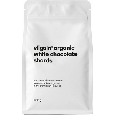 Vilgain Lámaná čokoláda Bio 40 % biela čokoláda 200 g