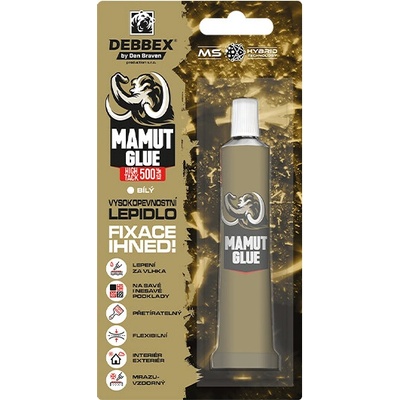 DEN BRAVEN Mamut Glue High Tack 25ml bílý 35003TU