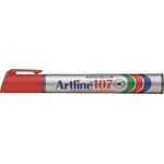 Artline Маркер 107 1.5 червен (EK-107 RED)