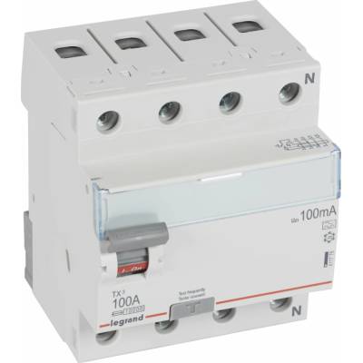 Legrand 100A/100mA/4p/A 411778